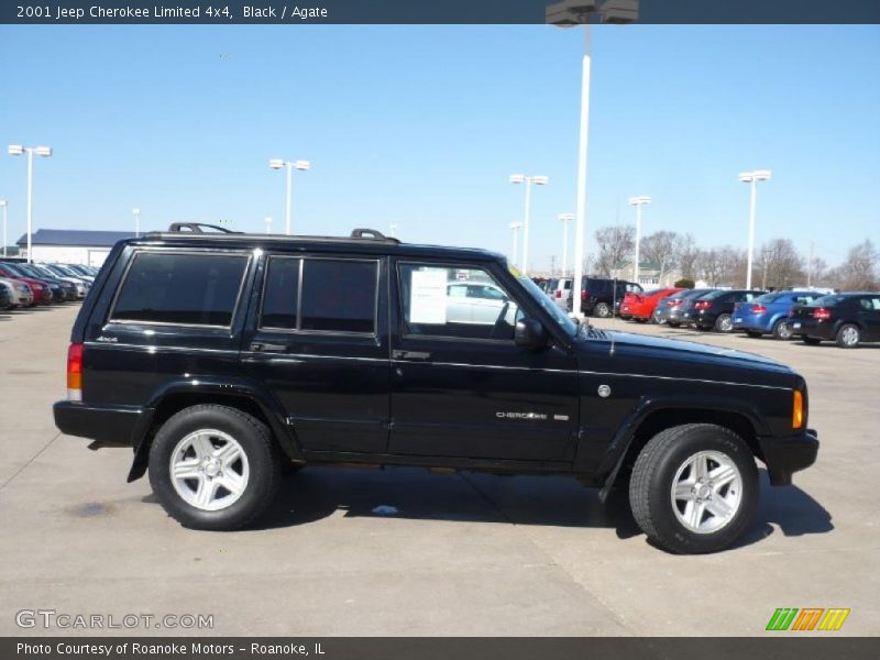 Black / Agate 2001 Jeep Cherokee Limited 4x4