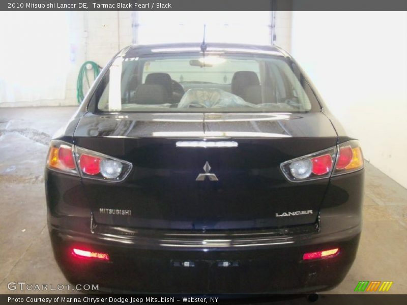 Tarmac Black Pearl / Black 2010 Mitsubishi Lancer DE