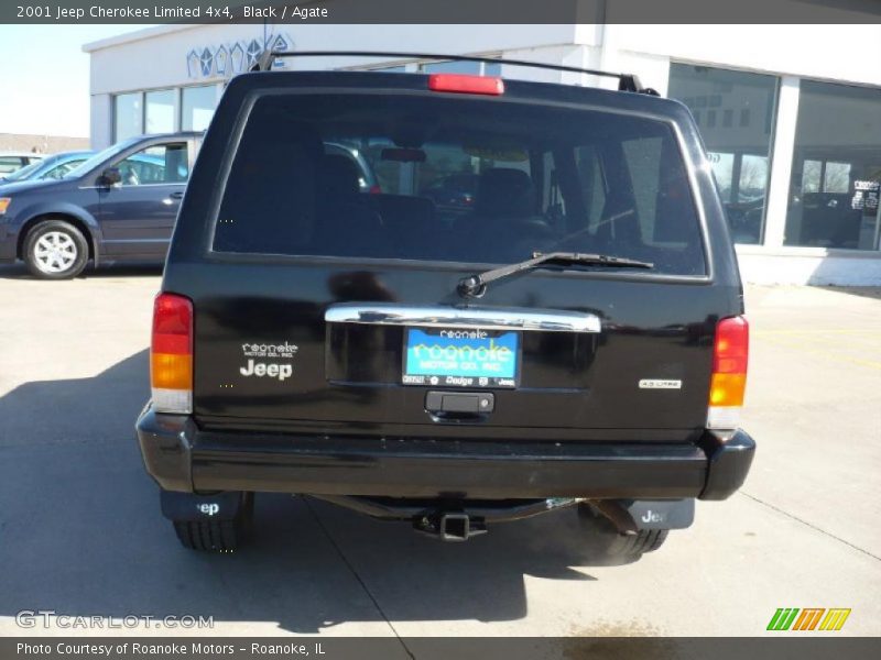 Black / Agate 2001 Jeep Cherokee Limited 4x4