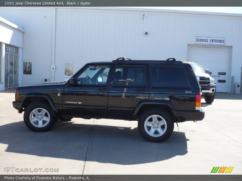 Black / Agate 2001 Jeep Cherokee Limited 4x4