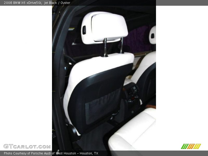Jet Black / Oyster 2008 BMW X6 xDrive50i