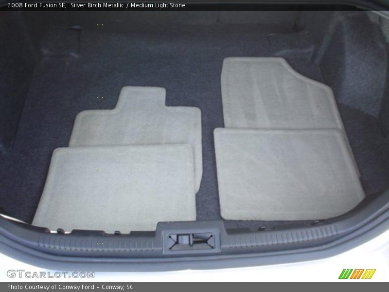 Silver Birch Metallic / Medium Light Stone 2008 Ford Fusion SE