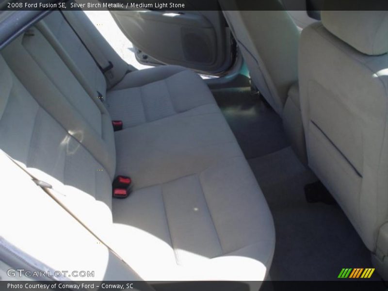 Silver Birch Metallic / Medium Light Stone 2008 Ford Fusion SE