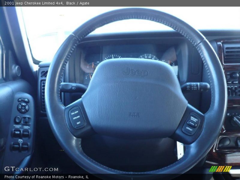 Black / Agate 2001 Jeep Cherokee Limited 4x4
