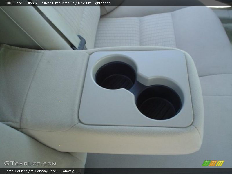 Silver Birch Metallic / Medium Light Stone 2008 Ford Fusion SE