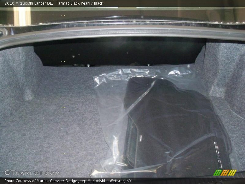 Tarmac Black Pearl / Black 2010 Mitsubishi Lancer DE