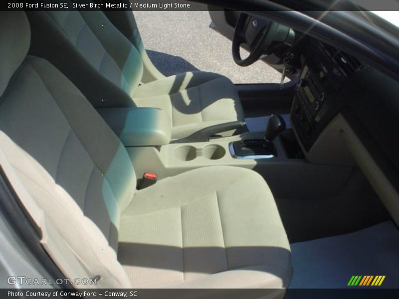 Silver Birch Metallic / Medium Light Stone 2008 Ford Fusion SE