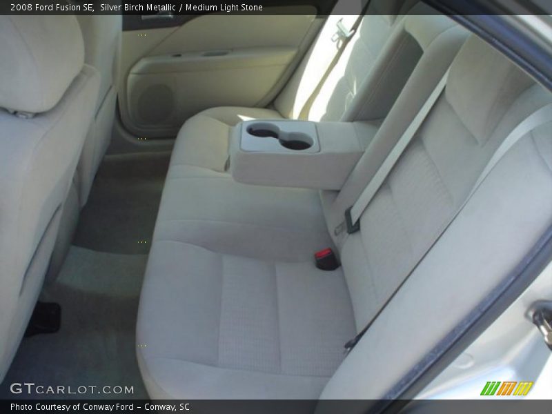 Silver Birch Metallic / Medium Light Stone 2008 Ford Fusion SE