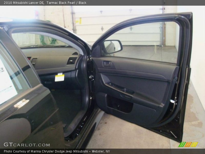 Tarmac Black Pearl / Black 2010 Mitsubishi Lancer DE