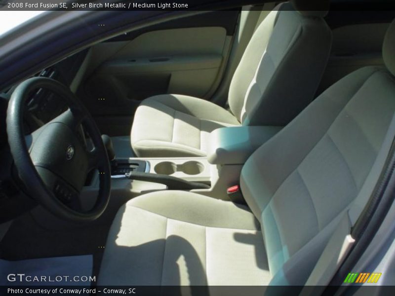 Silver Birch Metallic / Medium Light Stone 2008 Ford Fusion SE