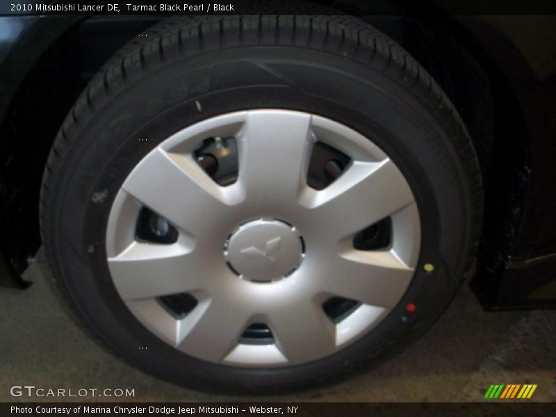 Tarmac Black Pearl / Black 2010 Mitsubishi Lancer DE