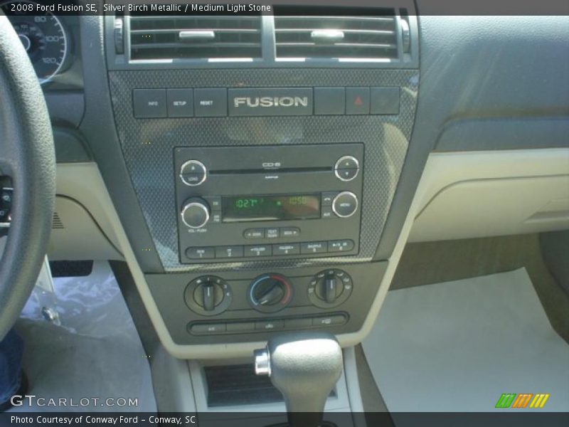 Silver Birch Metallic / Medium Light Stone 2008 Ford Fusion SE
