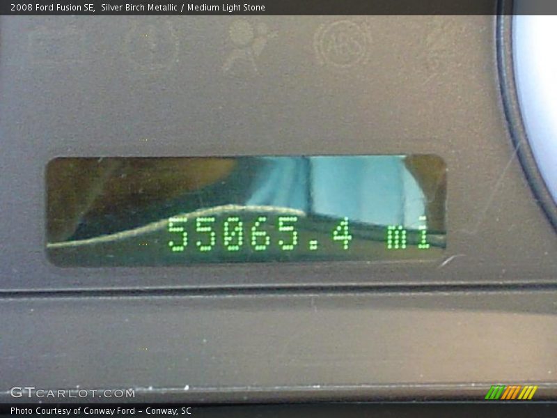 Silver Birch Metallic / Medium Light Stone 2008 Ford Fusion SE