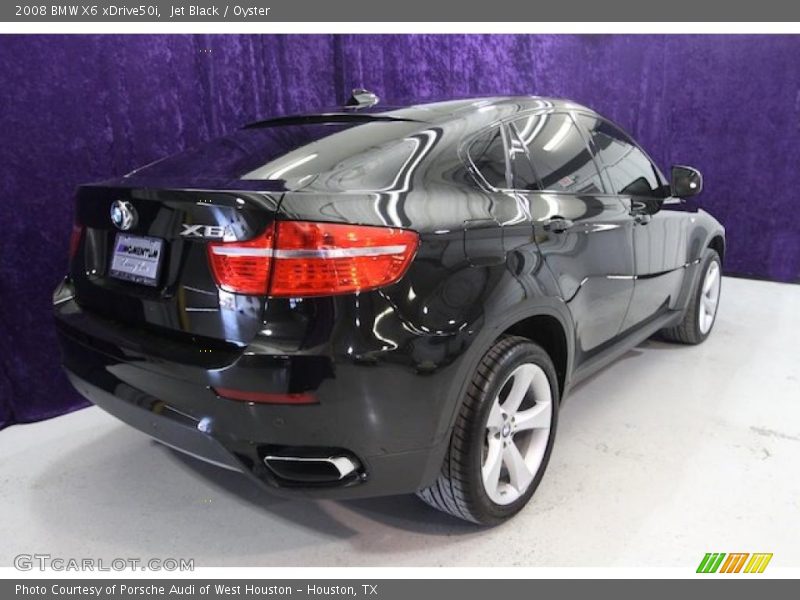 Jet Black / Oyster 2008 BMW X6 xDrive50i
