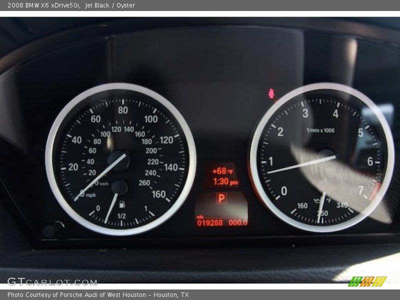 Jet Black / Oyster 2008 BMW X6 xDrive50i