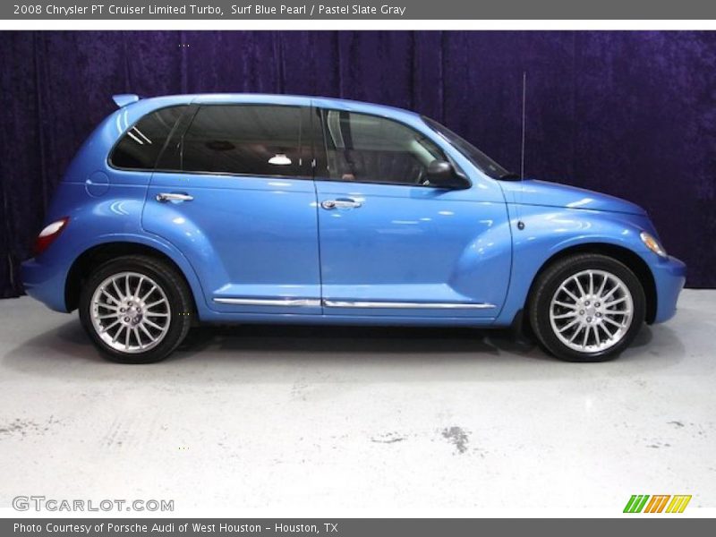 Surf Blue Pearl / Pastel Slate Gray 2008 Chrysler PT Cruiser Limited Turbo