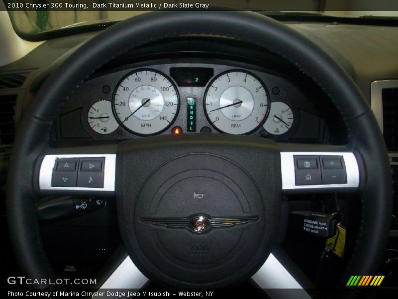 Dark Titanium Metallic / Dark Slate Gray 2010 Chrysler 300 Touring