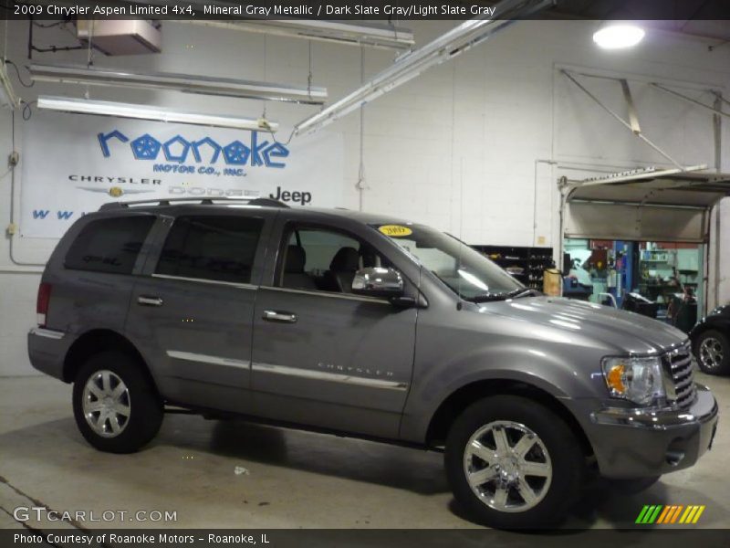 Mineral Gray Metallic / Dark Slate Gray/Light Slate Gray 2009 Chrysler Aspen Limited 4x4