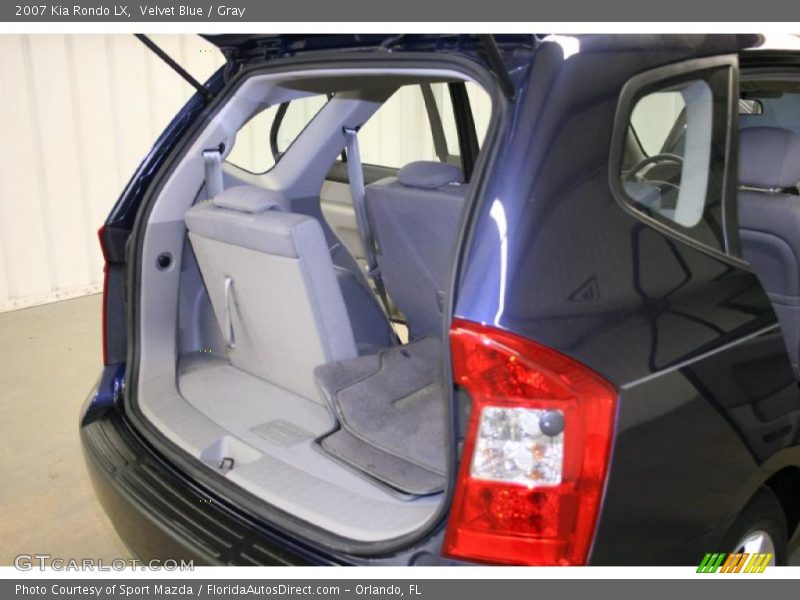 Velvet Blue / Gray 2007 Kia Rondo LX