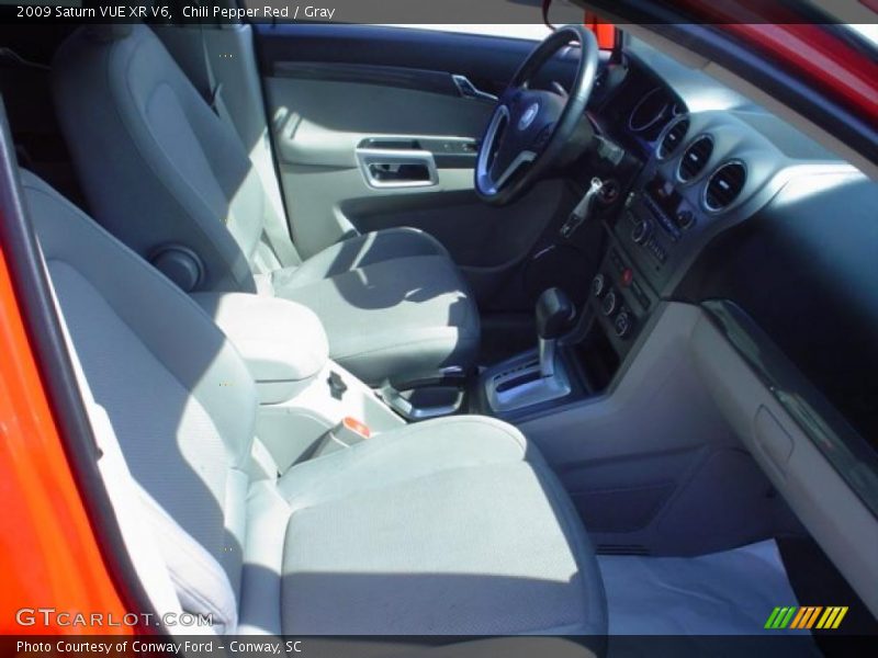 Chili Pepper Red / Gray 2009 Saturn VUE XR V6