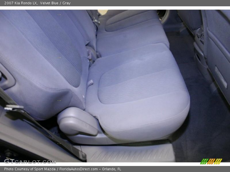 Velvet Blue / Gray 2007 Kia Rondo LX