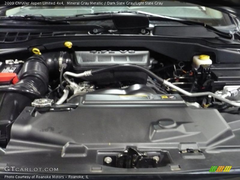 Mineral Gray Metallic / Dark Slate Gray/Light Slate Gray 2009 Chrysler Aspen Limited 4x4
