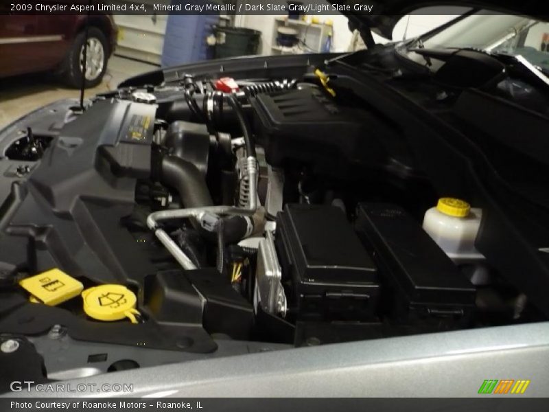 Mineral Gray Metallic / Dark Slate Gray/Light Slate Gray 2009 Chrysler Aspen Limited 4x4