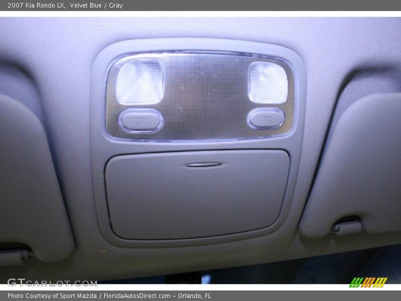 Velvet Blue / Gray 2007 Kia Rondo LX