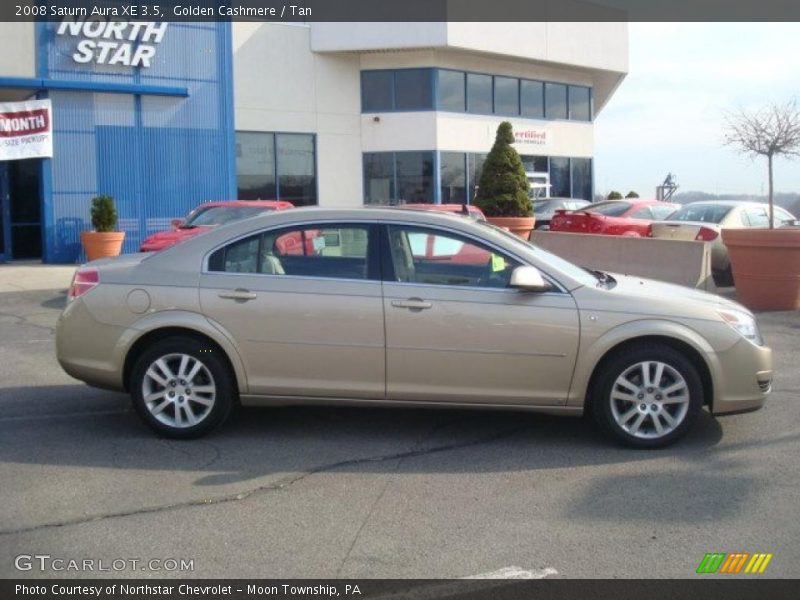 Golden Cashmere / Tan 2008 Saturn Aura XE 3.5