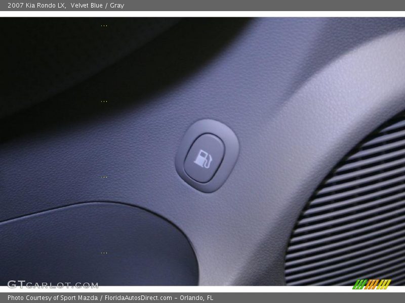 Velvet Blue / Gray 2007 Kia Rondo LX