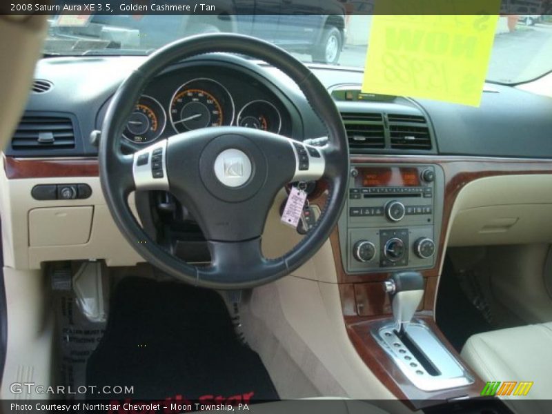 Golden Cashmere / Tan 2008 Saturn Aura XE 3.5