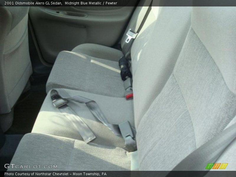 Midnight Blue Metallic / Pewter 2001 Oldsmobile Alero GL Sedan