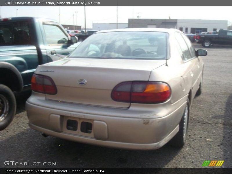 Sandrift Metallic / Neutral 2000 Chevrolet Malibu Sedan