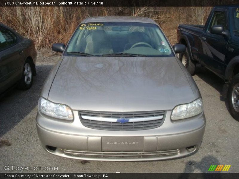 Sandrift Metallic / Neutral 2000 Chevrolet Malibu Sedan
