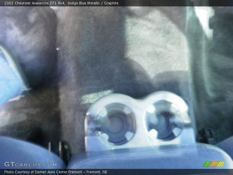 Indigo Blue Metallic / Graphite 2002 Chevrolet Avalanche Z71 4x4