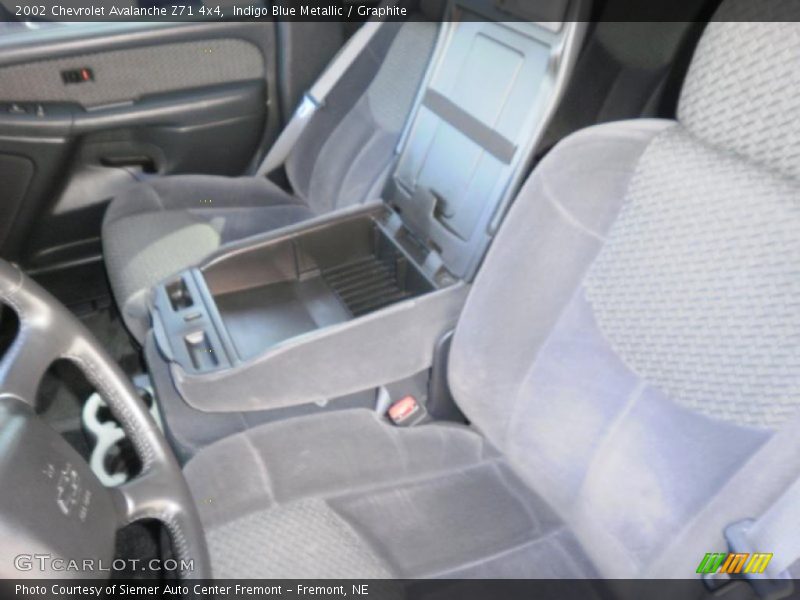 Indigo Blue Metallic / Graphite 2002 Chevrolet Avalanche Z71 4x4