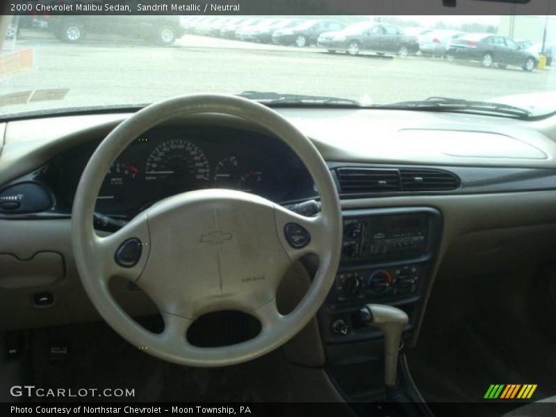 Sandrift Metallic / Neutral 2000 Chevrolet Malibu Sedan
