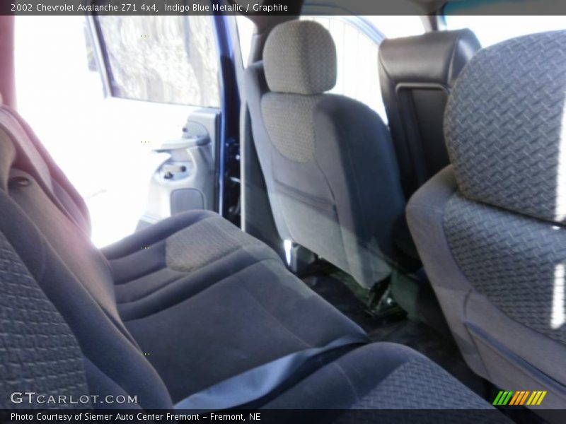 Indigo Blue Metallic / Graphite 2002 Chevrolet Avalanche Z71 4x4