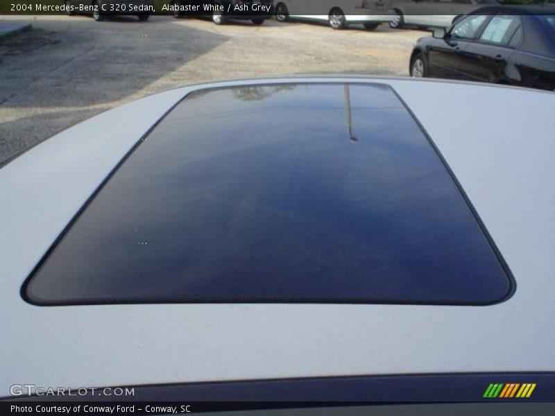 Alabaster White / Ash Grey 2004 Mercedes-Benz C 320 Sedan