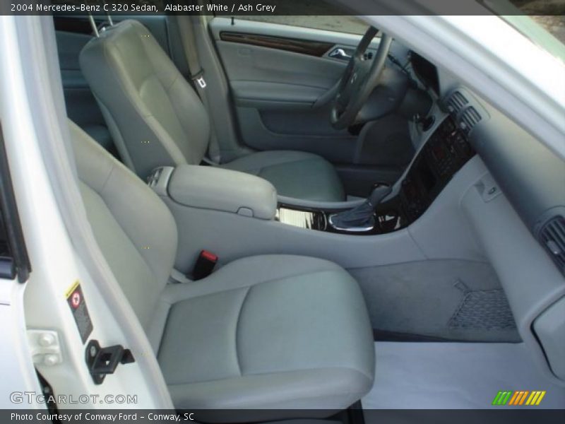 Alabaster White / Ash Grey 2004 Mercedes-Benz C 320 Sedan