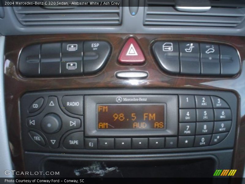 Alabaster White / Ash Grey 2004 Mercedes-Benz C 320 Sedan
