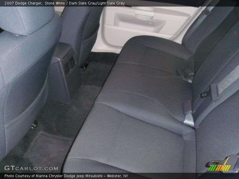Stone White / Dark Slate Gray/Light Slate Gray 2007 Dodge Charger