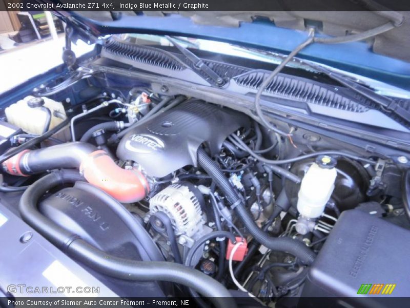 Indigo Blue Metallic / Graphite 2002 Chevrolet Avalanche Z71 4x4