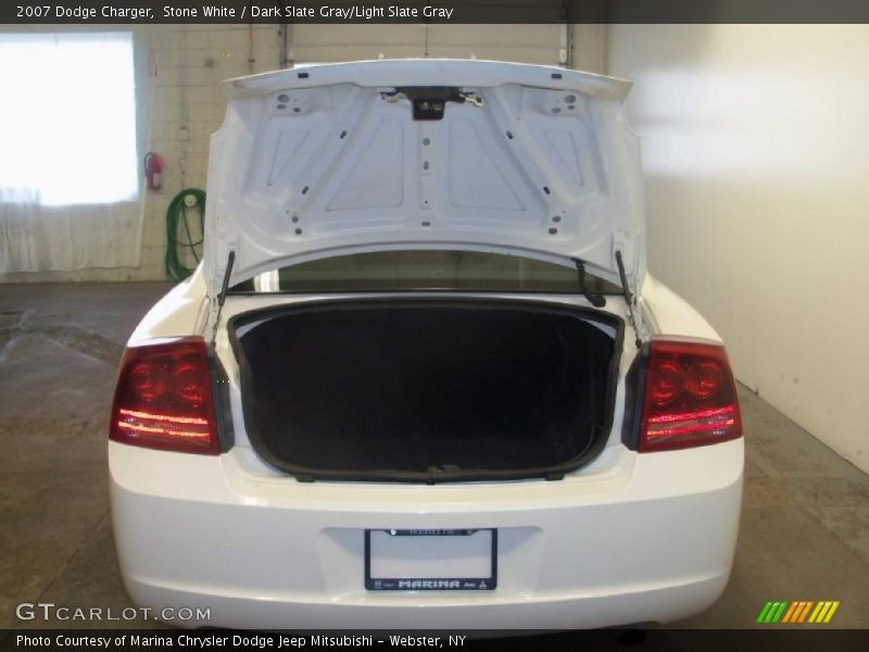 Stone White / Dark Slate Gray/Light Slate Gray 2007 Dodge Charger