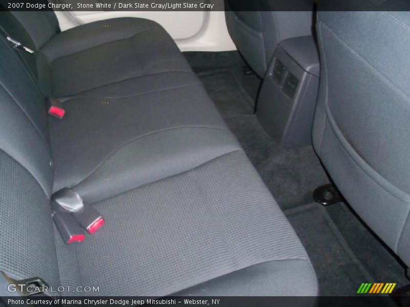 Stone White / Dark Slate Gray/Light Slate Gray 2007 Dodge Charger
