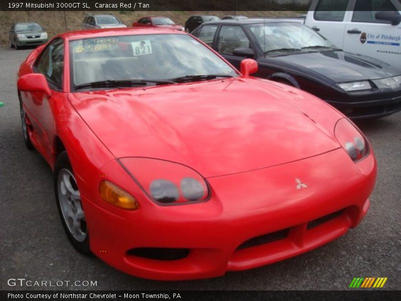 Caracas Red / Tan 1997 Mitsubishi 3000GT SL