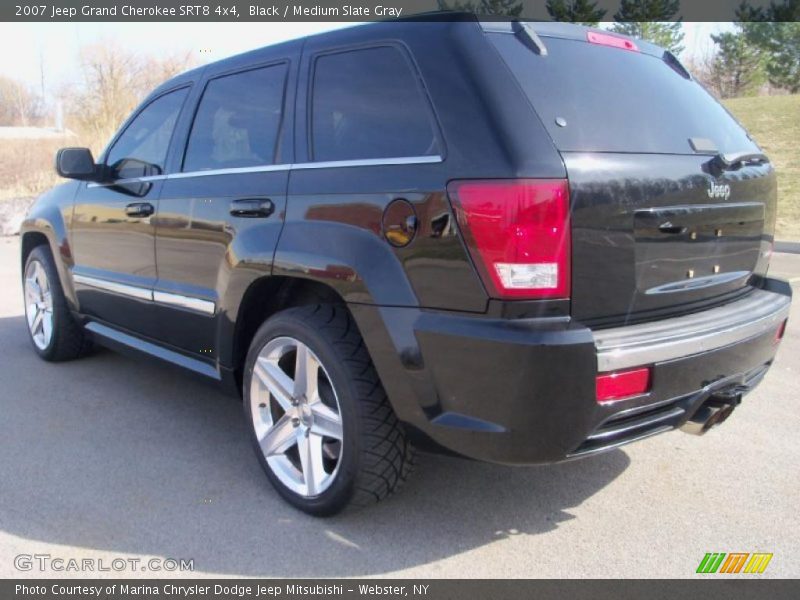 Black / Medium Slate Gray 2007 Jeep Grand Cherokee SRT8 4x4