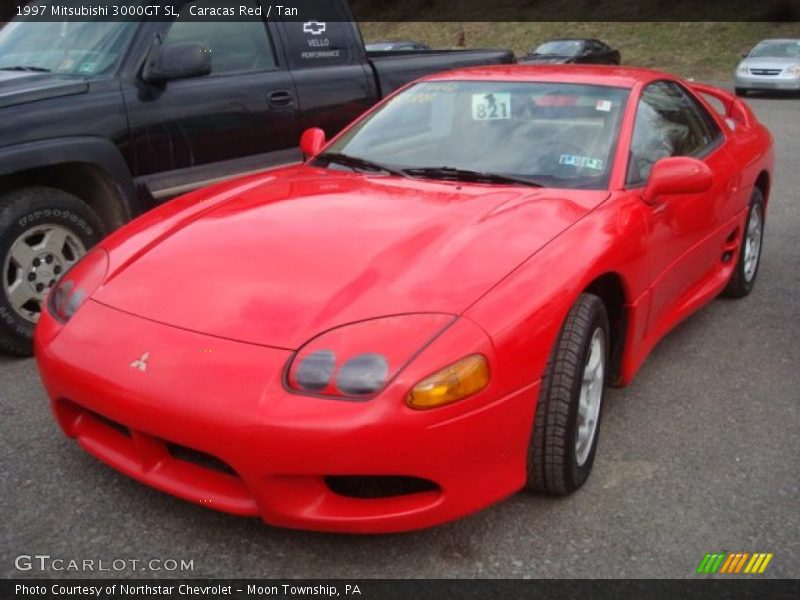 Caracas Red / Tan 1997 Mitsubishi 3000GT SL