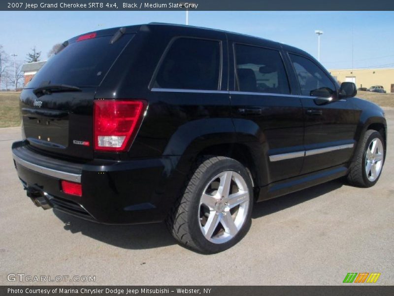 Black / Medium Slate Gray 2007 Jeep Grand Cherokee SRT8 4x4