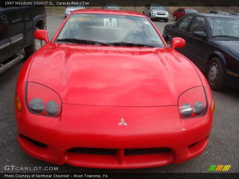 Caracas Red / Tan 1997 Mitsubishi 3000GT SL
